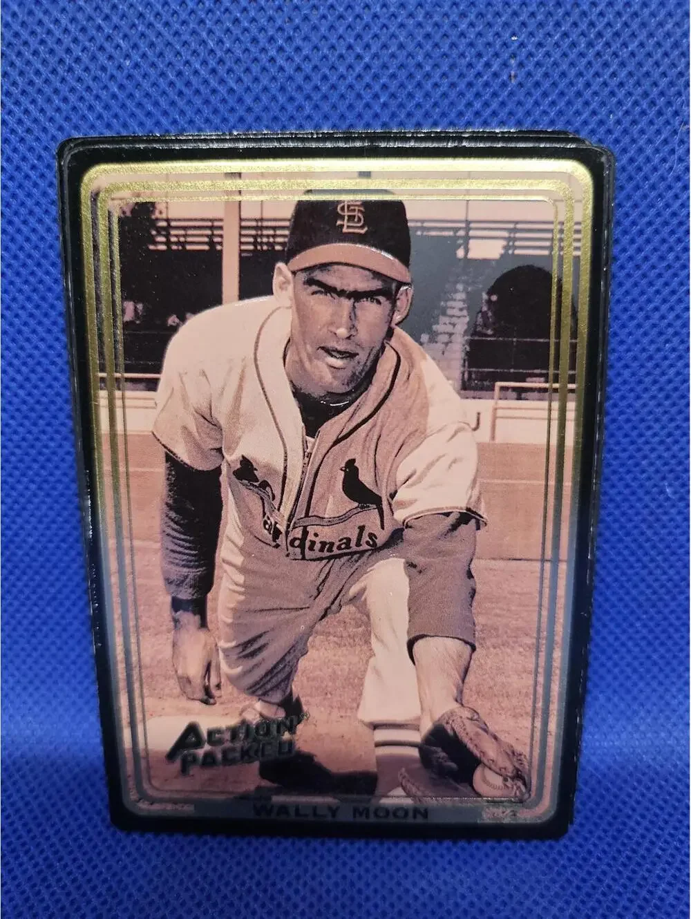 Wally Moon - 1992 Action Packed Baseball card #22 - Cardinals